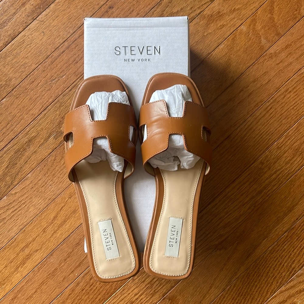 Steven Hadyn Cognac Size 9
